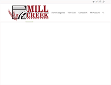 Tablet Screenshot of millcreekgeneralstore.com
